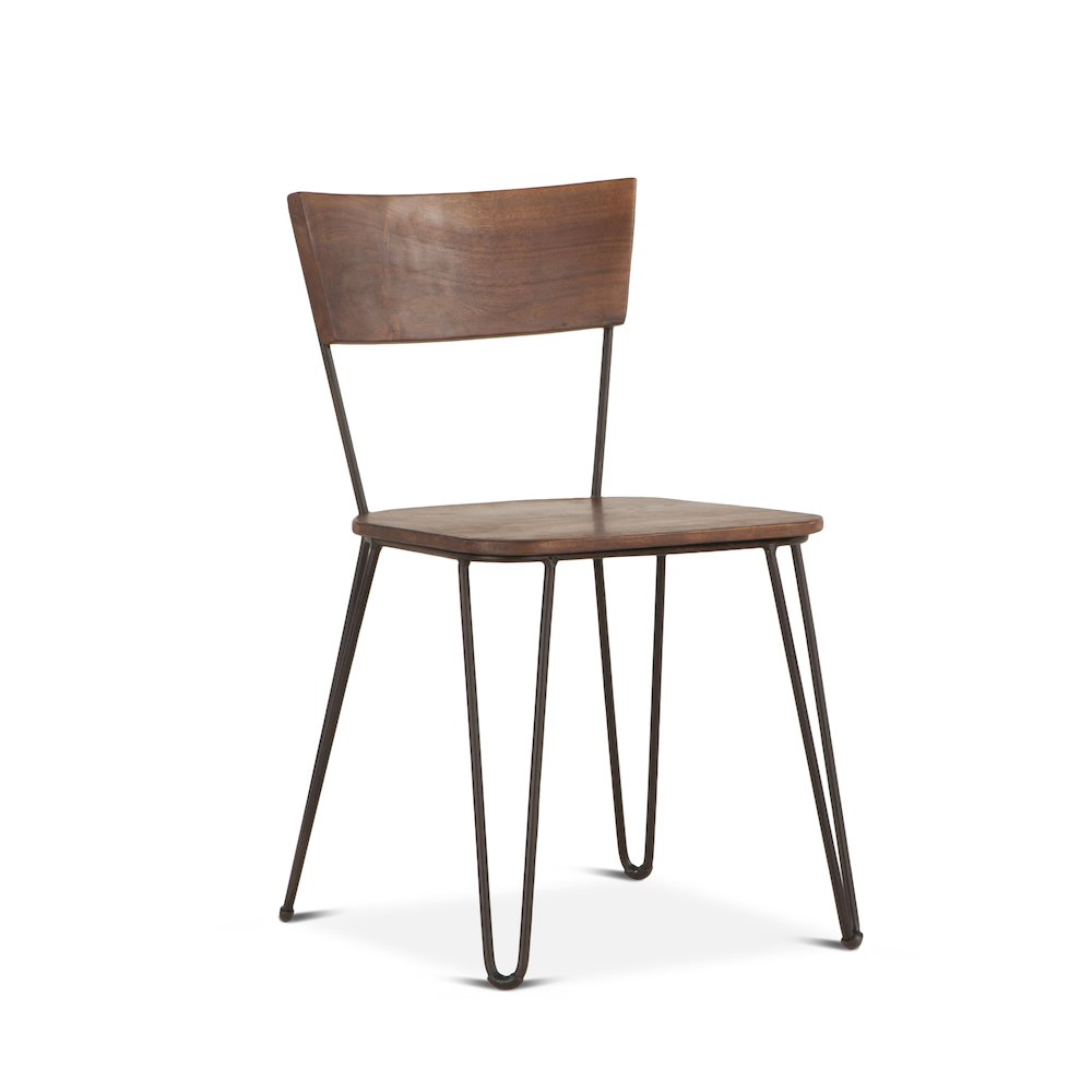 Grandby Acacia Wood Walnut Dining Chair