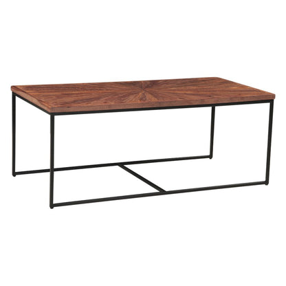 Astoria 47" Nesting Coffee Tables in Sunburst Brownstone