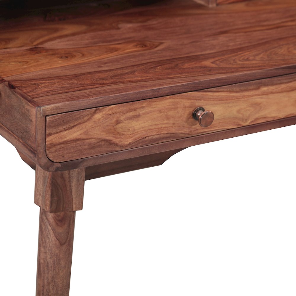 Arrey Office Desk 45" in Natural Sheesham
