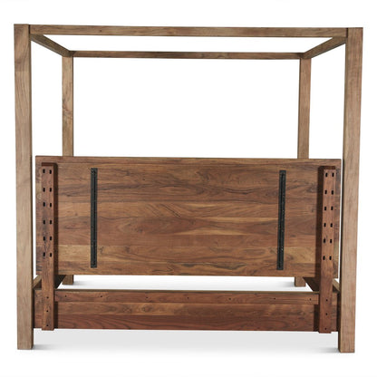 Mesa Canopy King Bed in Brushed Acacia