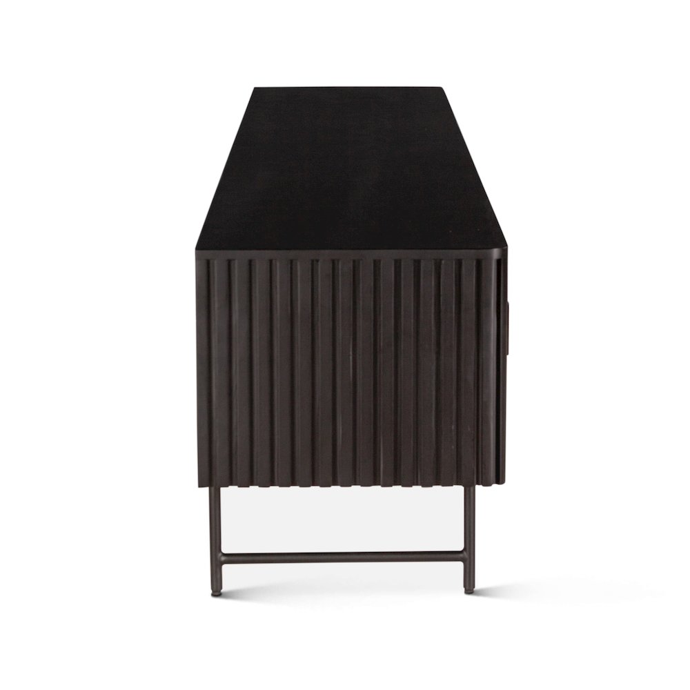 Halden 98" Plasma Cabinet in Matte Black