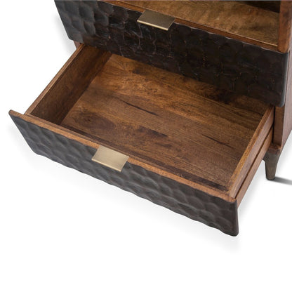 Vallarta Night Chest in Mango Wood with Two Tone Finish