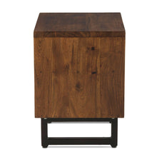 Glenwood Nightstand in Acacia with Walnut Finish