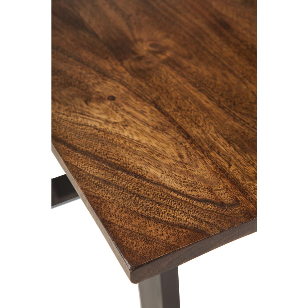 Toulon 80in Bench Vintage Brown