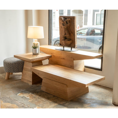 Incus 68" Console Table in Natural Oak