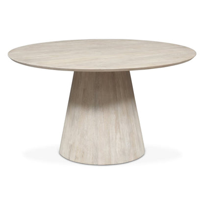 Calabasas 54" Dining Table in Natural White