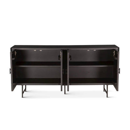 Halden 67" Sideboard Matte Black