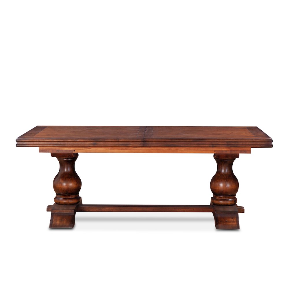 Tuscany 83-128" Extension Table in Chestnut Finish