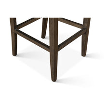 Aven Counter Chair in Green Eco-Suede with Dark Legs