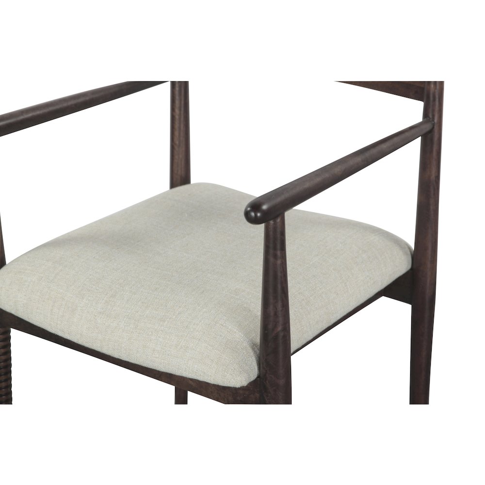Provence 22" Upholstered Dining Chair in Dark Sienna