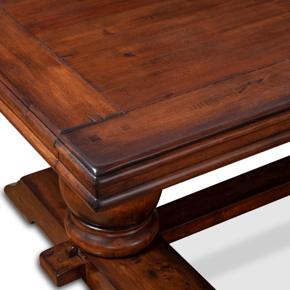 Tuscany 83-128" Extension Table in Chestnut Finish