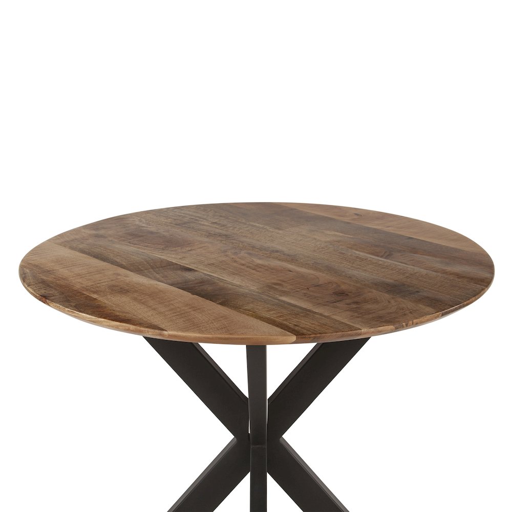 Santa Margherita 42" Round Gathering Table in Natural Finish