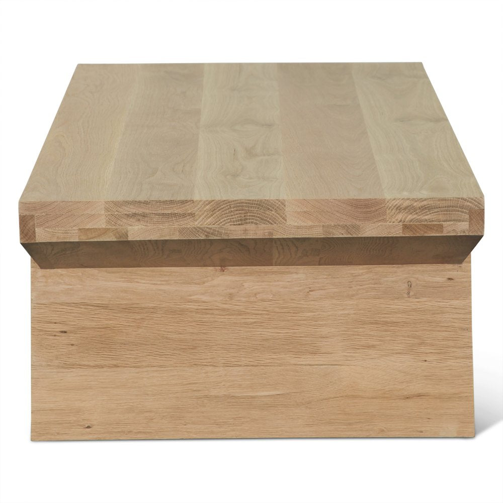 Incus 58" Coffee Table in Natural Oak