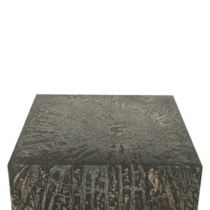 Odessa 35" Coffee Table in Desert Patina with Brass Base