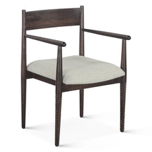 Provence 22" Upholstered Dining Chair in Dark Sienna