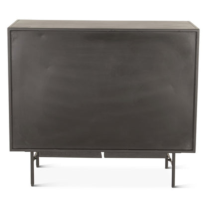 St. George 18" Bar Cabinet in Oxidized Black