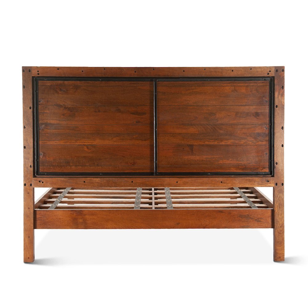 Manhattan Retro Mid Century King Platform Bed