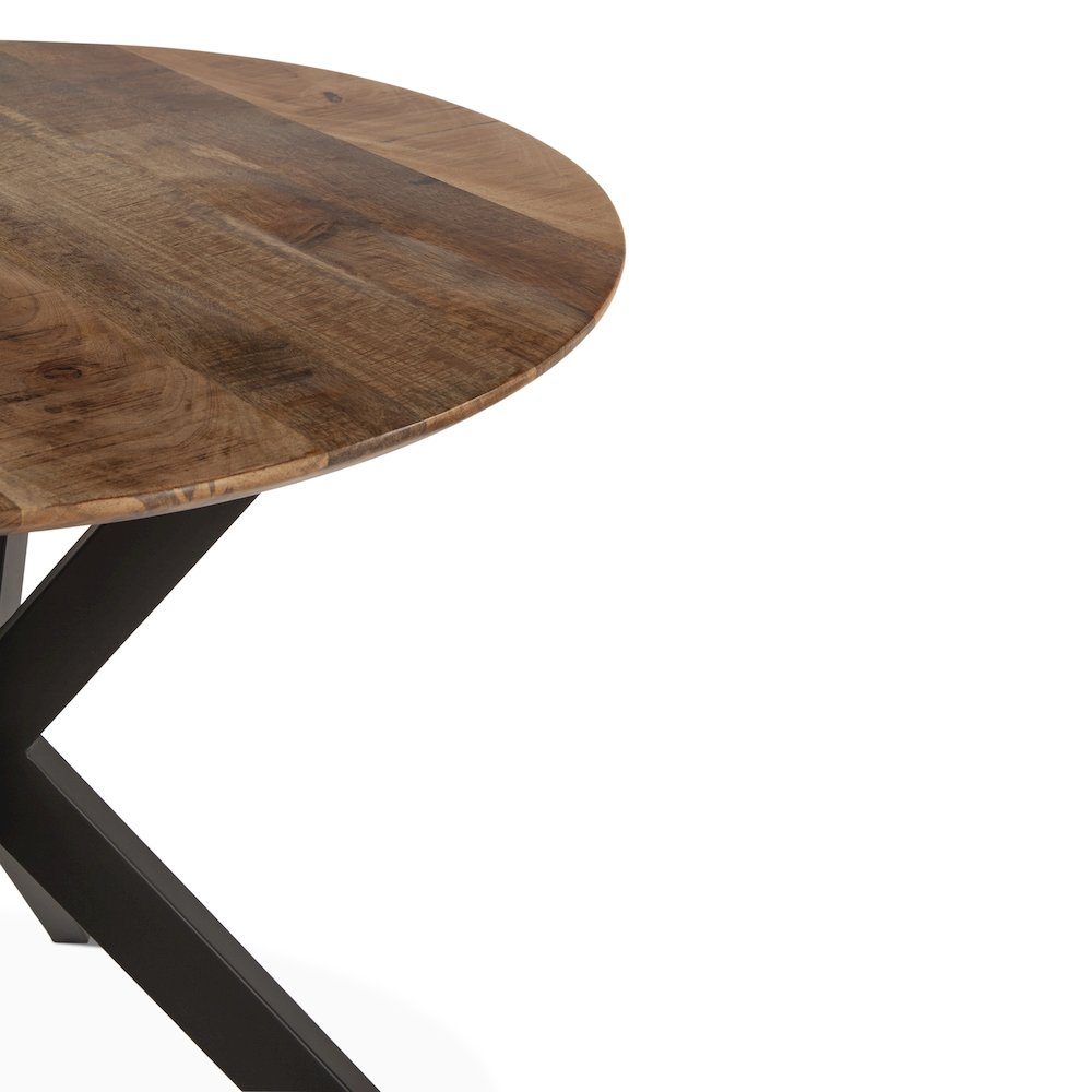 Santa Margherita 42" Round Gathering Table in Natural Finish