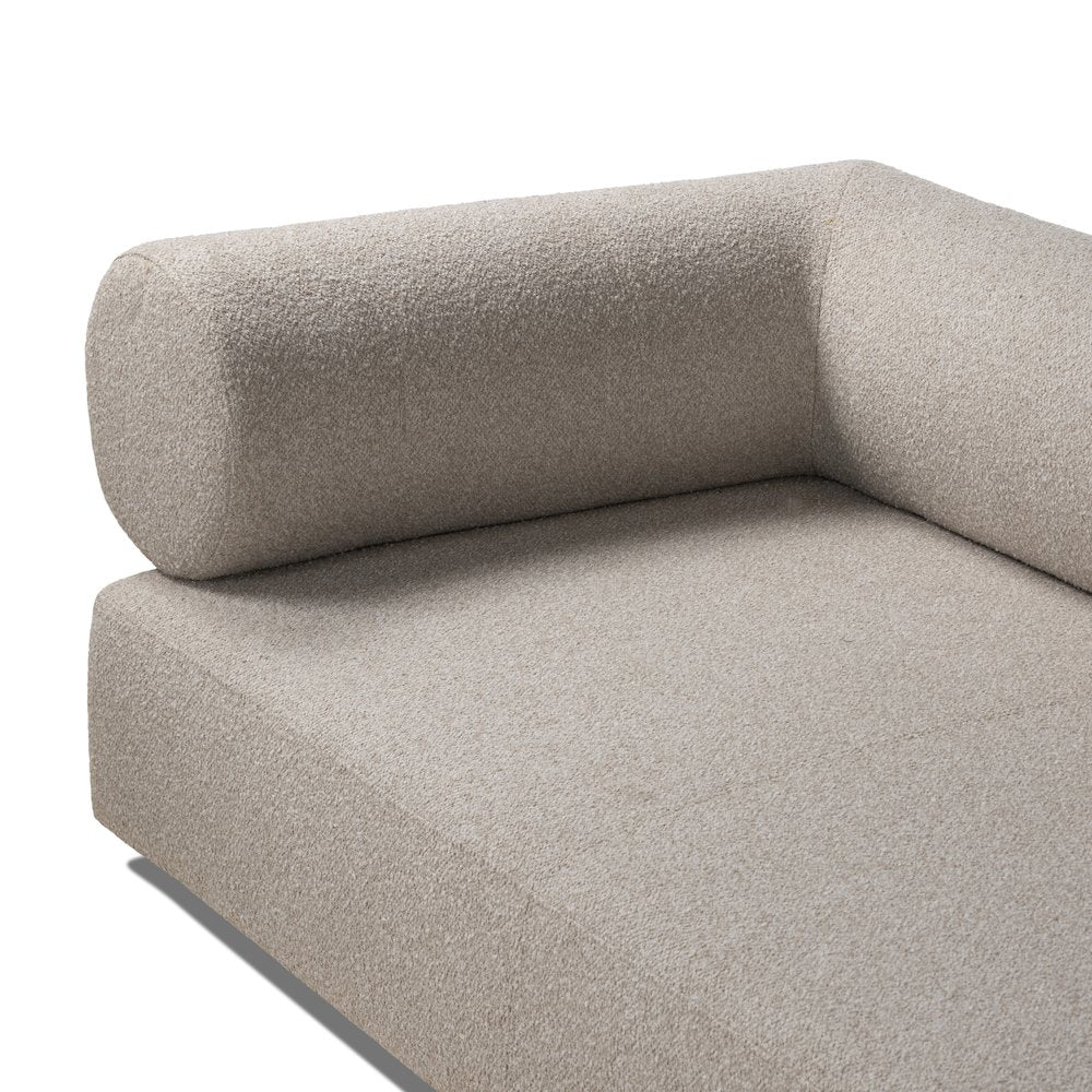 Augustine 81" Sofa in Pewter Boucle Fabric