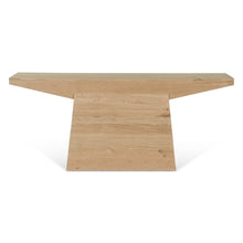 Incus 68" Console Table in Natural Oak