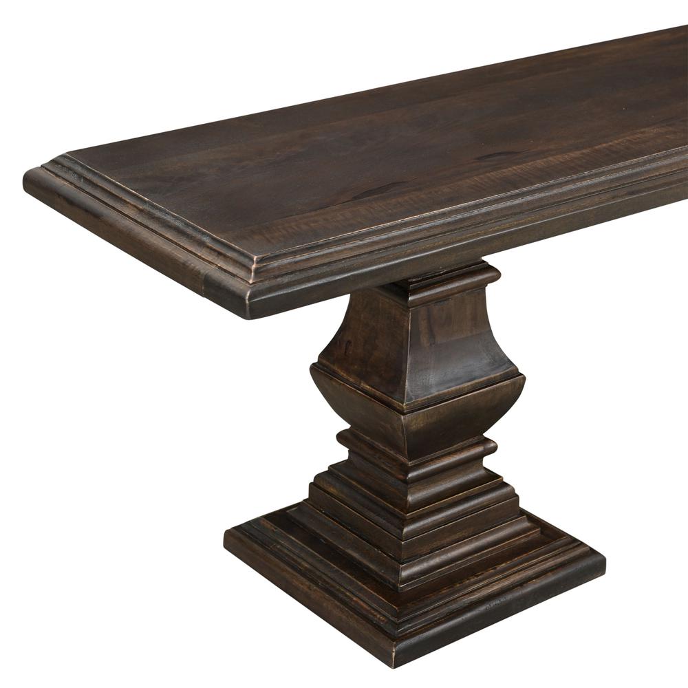Toulon 80in Bench Vintage Brown