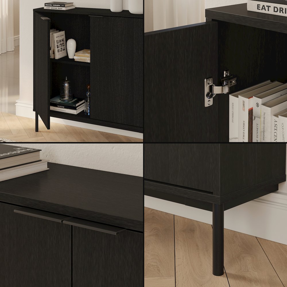 Slim 2-Door Storage Console