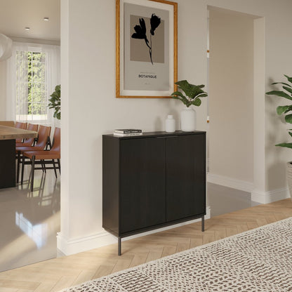 Slim 2-Door Storage Console