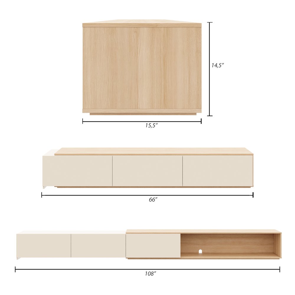 Arlo Extendable TV Console