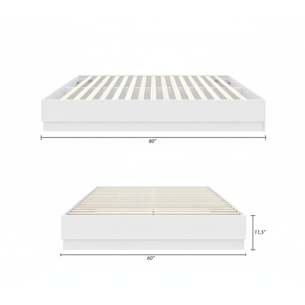 Milano Queen Platform Bed Frame