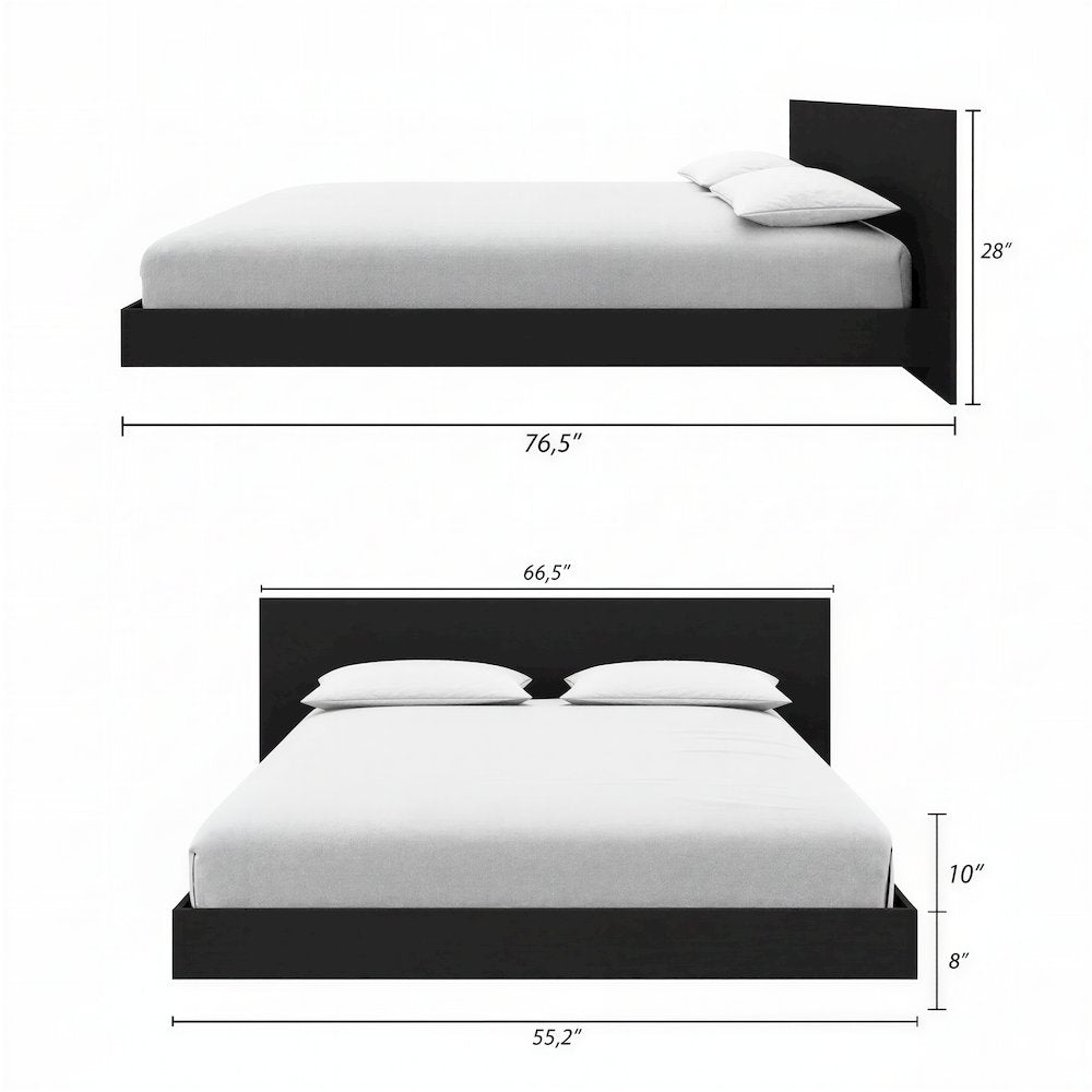 Satori Low Platform Full Bed Set