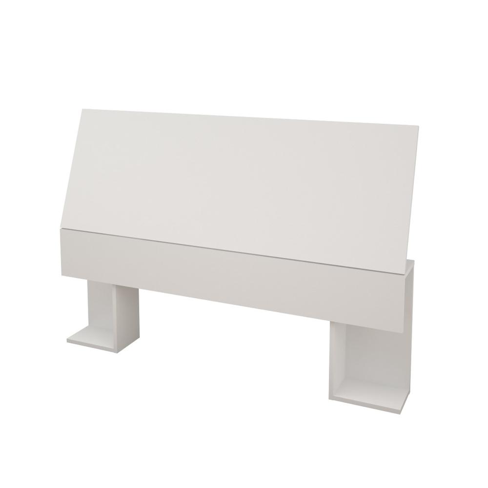 4-Piece Bedroom Set With Bed Frame, Headboard, Nightstand & Dresser, Full|White