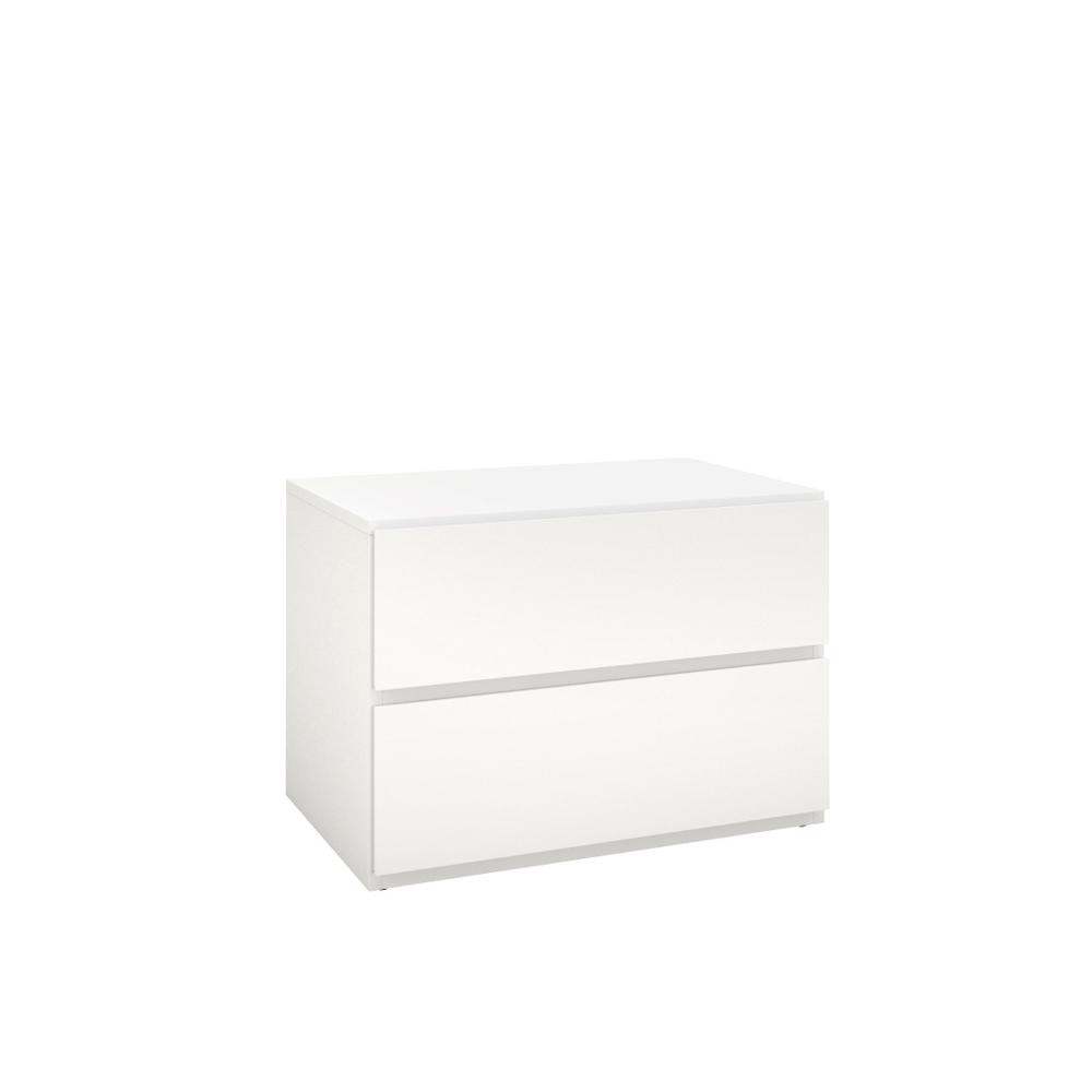 4-Piece Bedroom Set With Bed Frame, Headboard, Nightstand & Dresser, Full|White