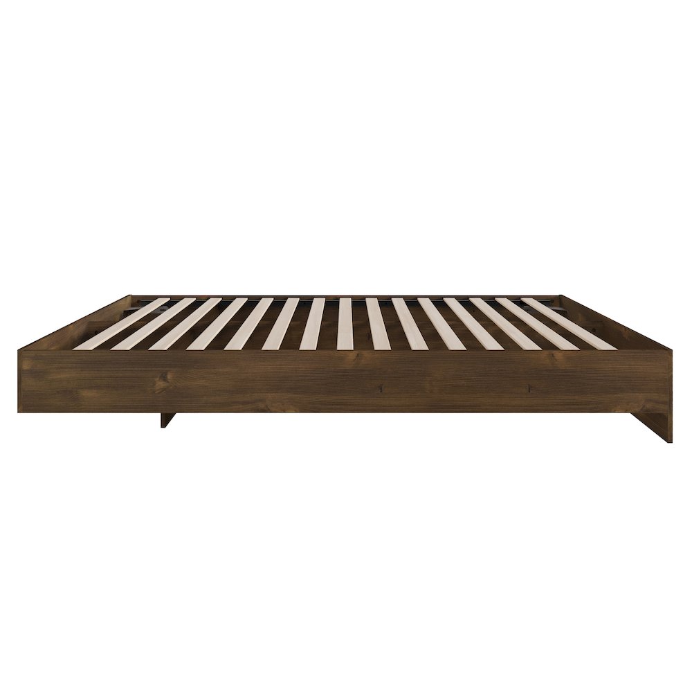 Platform Bed Frame, Full|Truffle