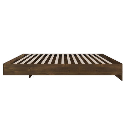 Platform Bed Frame, Full|Truffle