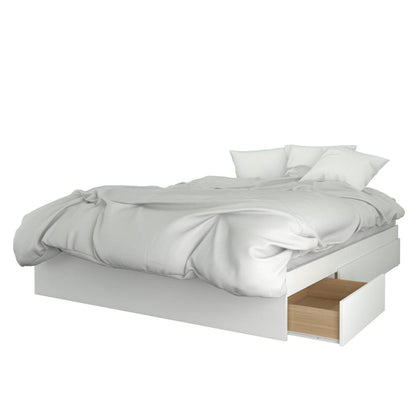 4-Piece Bedroom Set With Bed Frame, Headboard, Nightstand & Dresser, Queen