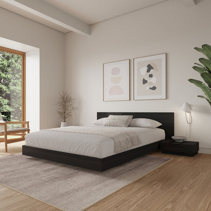 Satori 4 Piece Low Platform Queen Bedroom Set