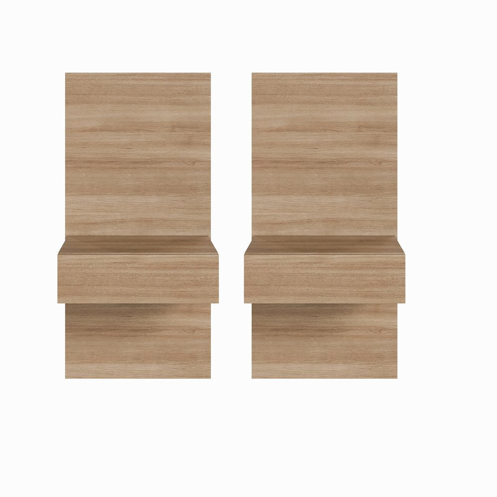 Milano Floating Nightstand Extension Panel Set of 2