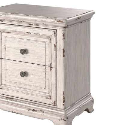 Providence 2-Drawer Nightstand - Antique White