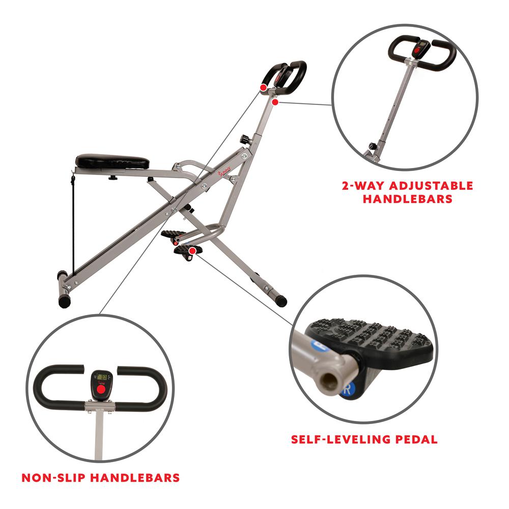 Upright Row-N-Ride Exerciser