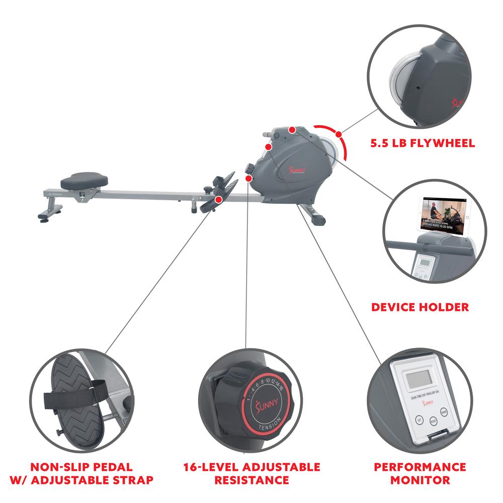 Flywheel Rowing Machine