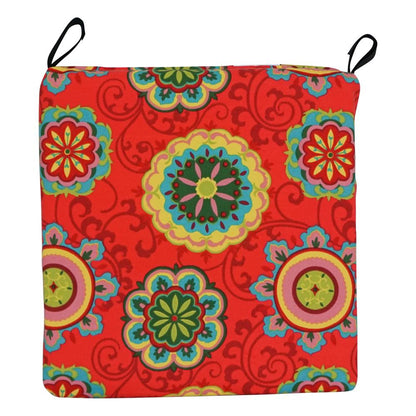Set of 4 Outdoor Chair Cushions, Farrington Terrace Grenadine