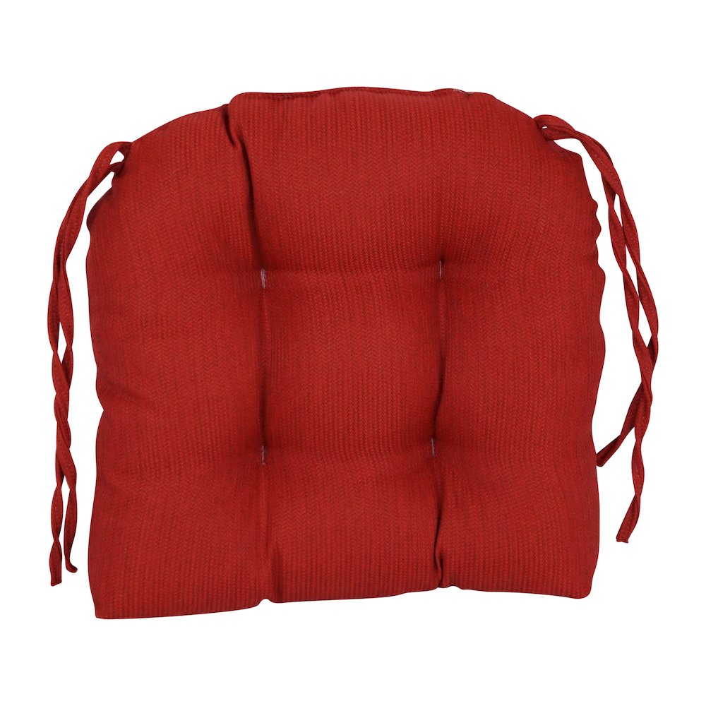 16-inch Premium Olefin Tufted Outdoor Chair Cushions (Set of 4)
