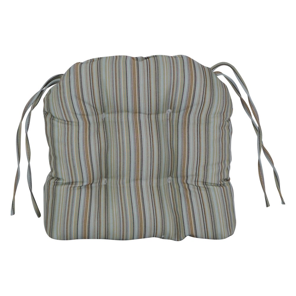 16-inch Premium Olefin Tufted Outdoor Chair Cushions (Set of 4)