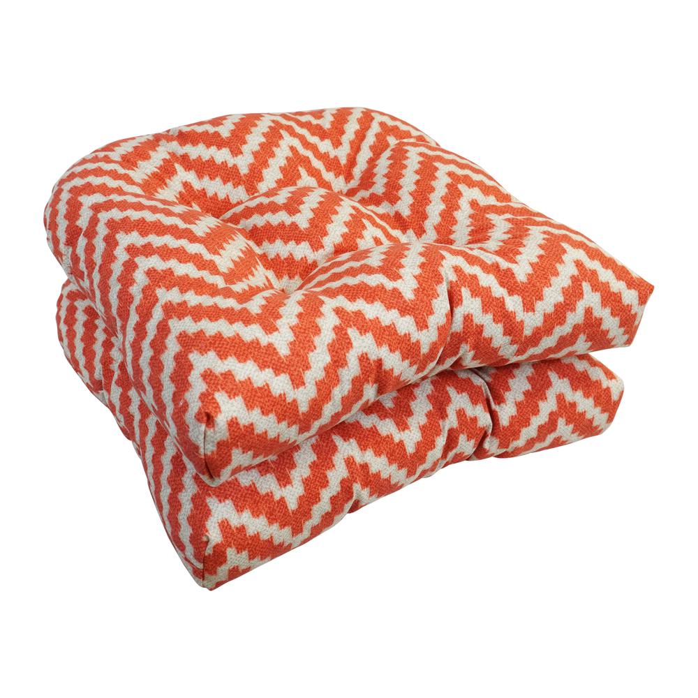 19-inch U-Shaped Dining Chair Cushions (Set of 2) 93184-2CH-OD-199
