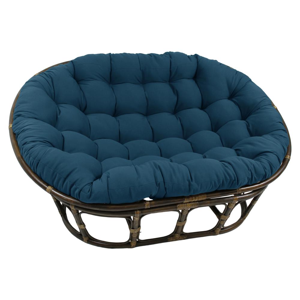 78-inch by 58-inch Solid Twill Double Papasan Cushion  93304-78-TW-IN