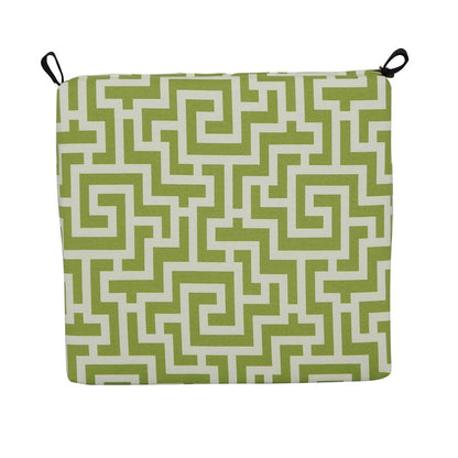 20-inch by 19-inch Patterned Outdoor Chair Cushions (Set of 2)  93454-2CH-OD-112