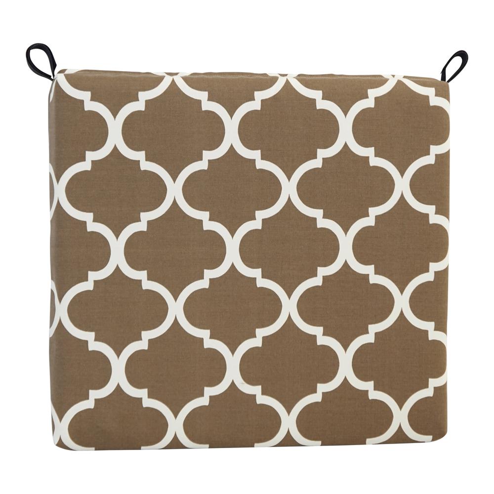 20-inch by 19-inch Patterned Outdoor Chair Cushions (Set of 2)  93454-2CH-OD-160