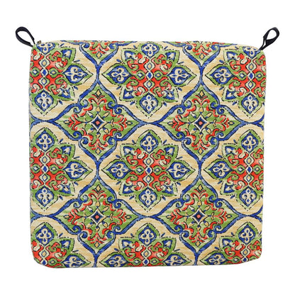 20-inch by 19-inch Patterned Outdoor Chair Cushions (Set of 2)  93454-2CH-OD-189