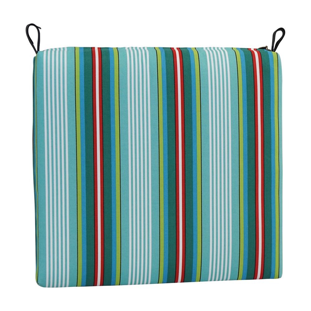 20-inch by 19-inch Patterned Outdoor Chair Cushions (Set of 2)  93454-2CH-OD-195