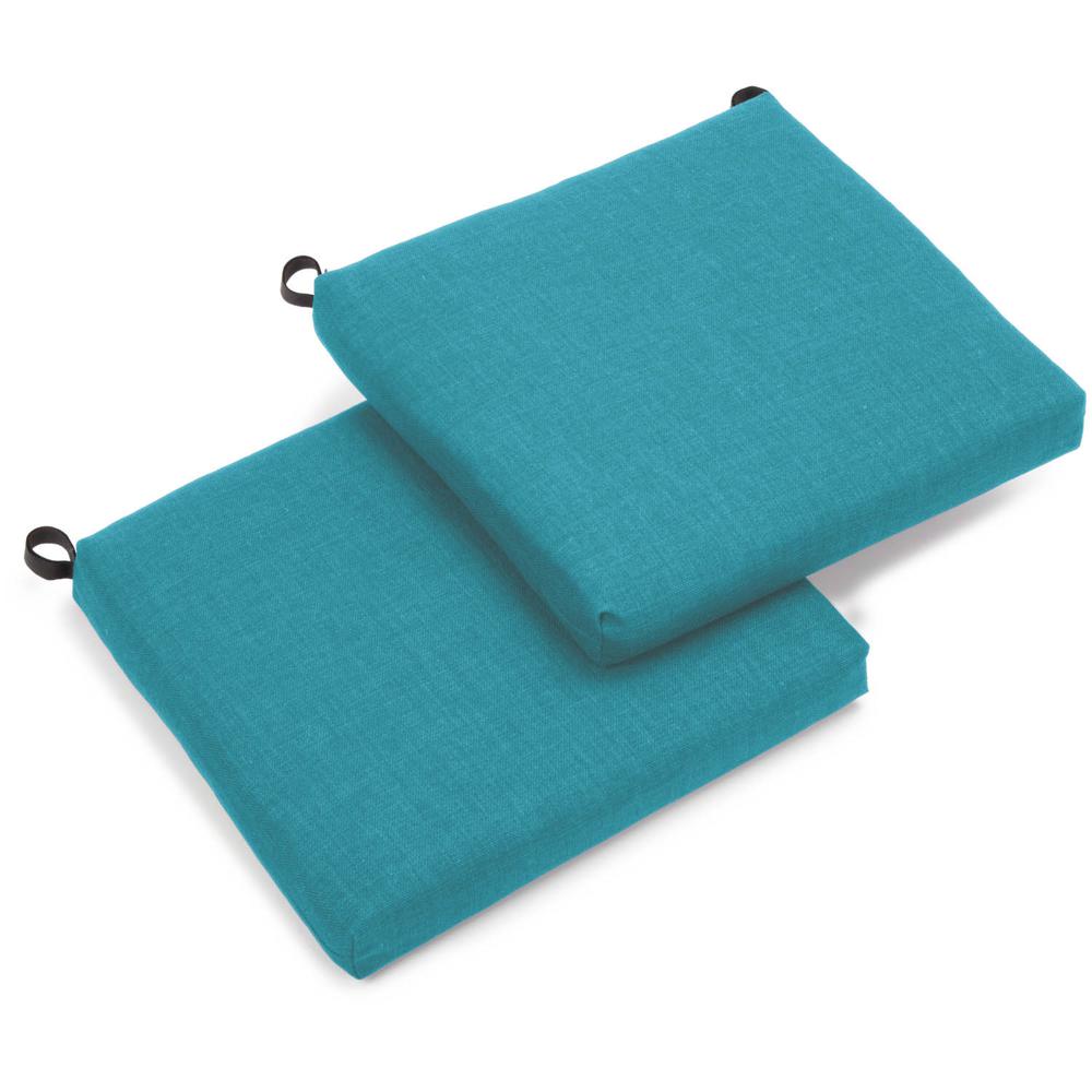 20-inch by 19-inch Spun Polyester Chair Cushion (Set of Two)